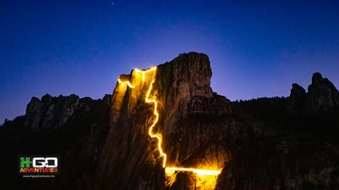 Aventura extrema bajo las estrellas en Mineral del Chico
