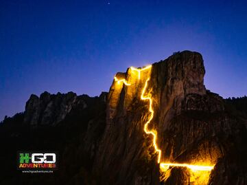 Aventura extrema bajo las estrellas en Mineral del Chico