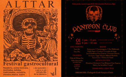 Gastronomía, arte y música para celebrar a los difuntos este 1° de noviembre en el centro de Pachuca