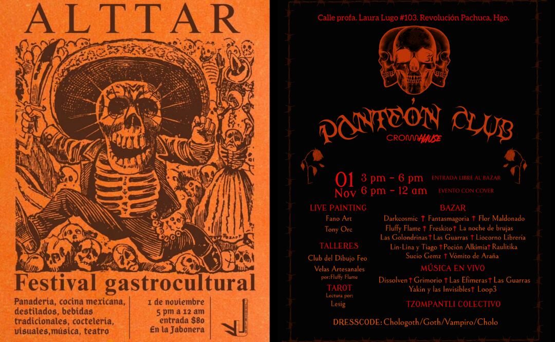 Flyers eventos | Foto: Especial