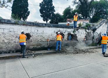 Secretario de Obras niega clausura de remodelación del panteón San Miguel por INAH