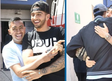 Luis Chávez y su sorpresiva visita a los jugadores del Pachuca