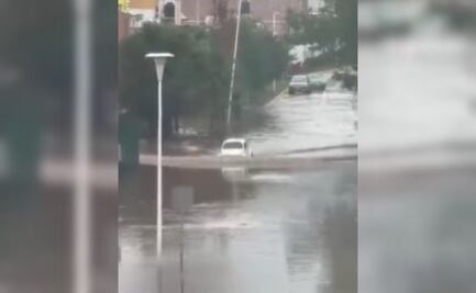 ¡Un vocho imbatible ante la lluvia en Pachuca!