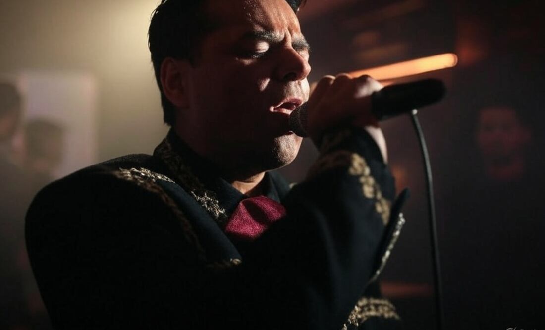 En 2014, el entonces presidente municipal Cipriano Charrez entregó las llaves de Ixmiquilpan al cantante de narcocorridos “El Komander” | Imagen generada con IA