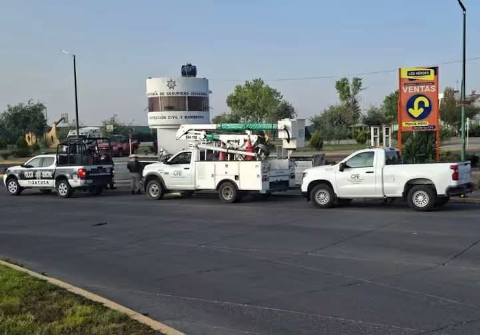 Ladrones intentan robarse el cable y terminan electrocutado l foto:Especial