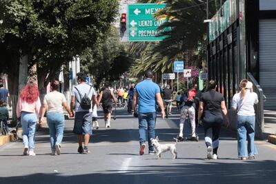 Continuará programa Revolución Peatonal, con modificaciones