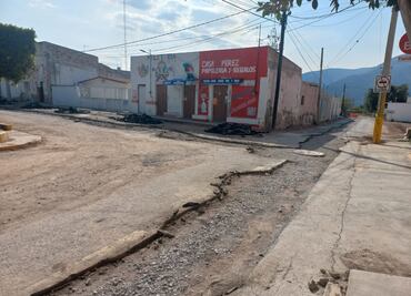 Piden que se agilice obra en el centro de Cardonal