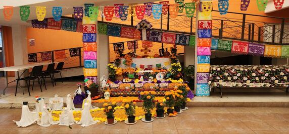 Personas adultas mayores celebran el talento y la tradición con concurso de altares