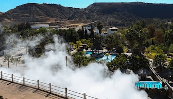 Suspenden actividades y desalojan el balneario El Géiser en el pueblo mágico de Tecozautla por fenómeno natural