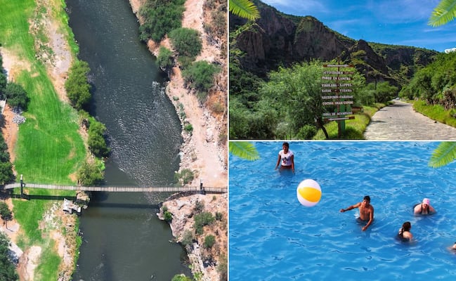 Entre aguas termales y adrenalina, así se vive el contraste en el Parque EcoAlberto