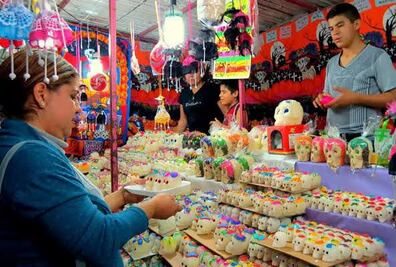 Aumentan hasta 40% las ventas por Día de Muertos en el Centro de Pachuca