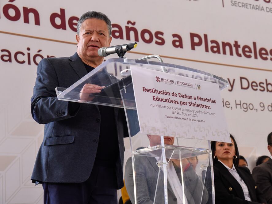 Julio Menchaca, gobernador de Hidalgo Foto: Gobierno de Hidalgo