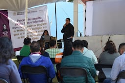 Presentan acciones de restauración ambiental a comunidad hñähñu de la zona de la presa Endhó