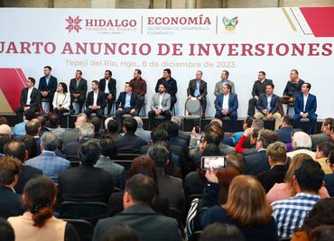 Anuncian nueva inversión de 13 mil mdp en Hidalgo; ya suman 67 mil mdp