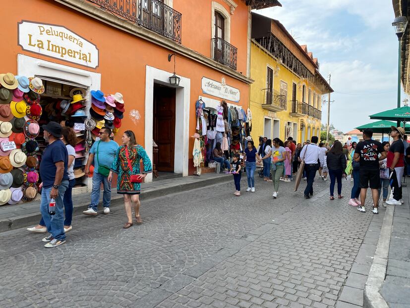 Debido a las obras Real Monte ha registrado una baja de visitantes I Foto: Luis Soriano