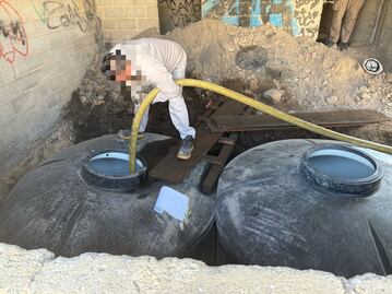 Aseguran más de 14 mil litros de hidrocarburo en cateo en Atotonilco de Tula