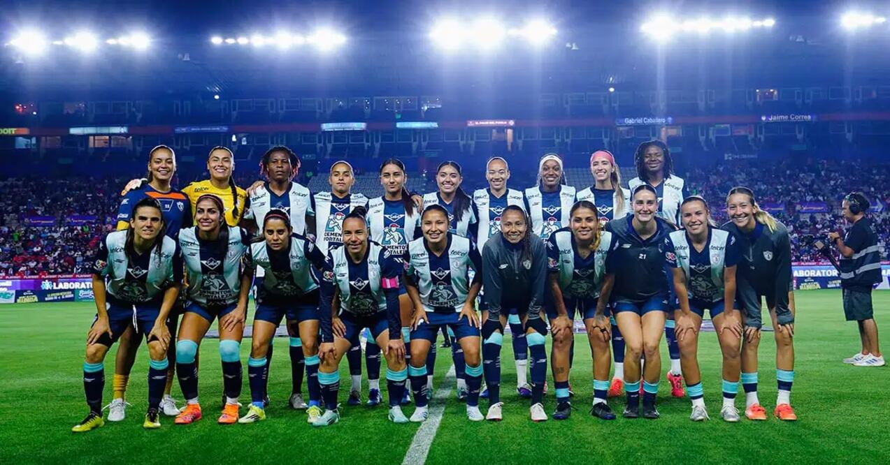 Pachuca femenil I Foto: @tuzos.com.mx