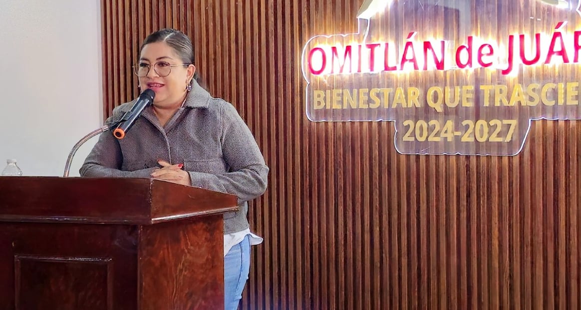 Martha Belem Oliver González, presidenta municipal de Omitlán I Foto: Especial