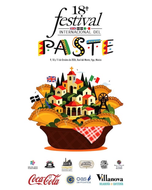 ¡Real del Monte se prepara para un festival que huele a paste! Cortesía: Turismo Hidalgo