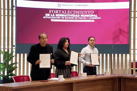 Municipios de Hidalgo actualizan bandos de policía tras años de rezago normativo