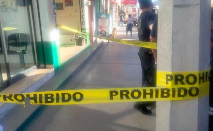 Fallece anciano en sucursal del Banco Bienestar