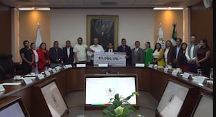 Banobras entrega más de 5 mdp a San Agustín Tlaxiaca para obra pública