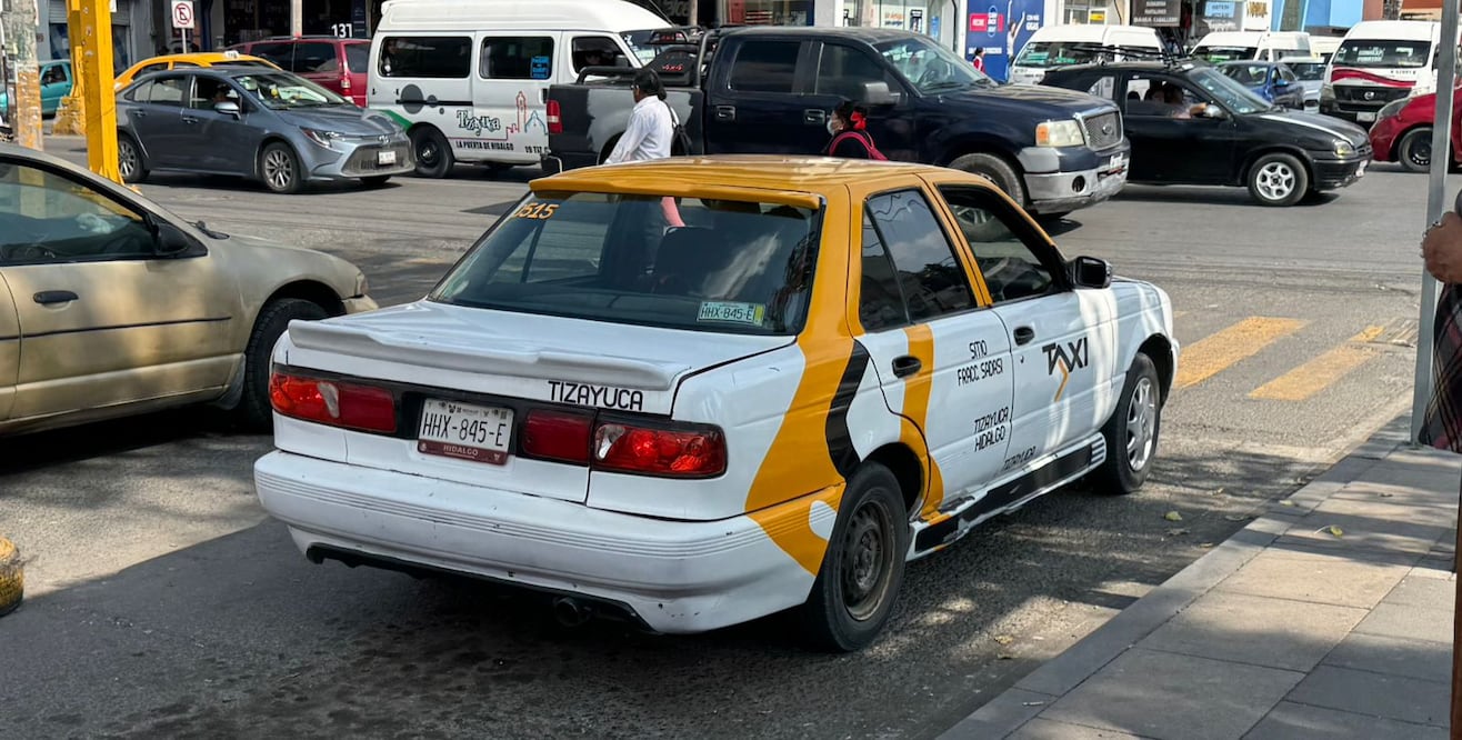 En el municipio de Tizayuca se han detectado taxis piratas que operan tanto en Hidalgo como Estado de México I Foto: Especial