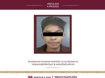 Vinculan a proceso a presunto feminicida en Pachuca