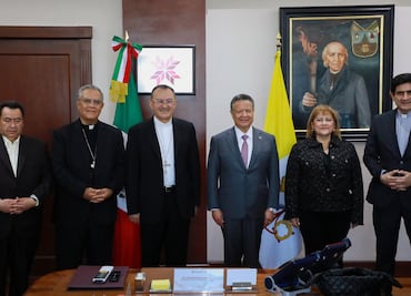 Gobernador Julio Menchaca se reúne con el Embajador del Vaticano en México