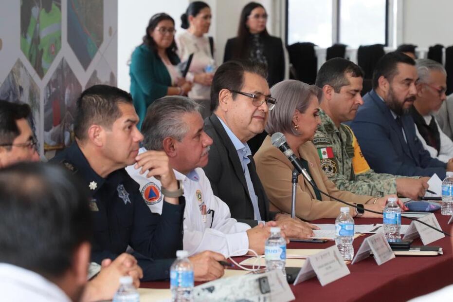 Primera sesión ordinaria del Consejo Estatal de Protección Civil | Foto: Luis Soriano