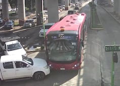Video: Accidente en Zona Plateada deja tres lesionados
