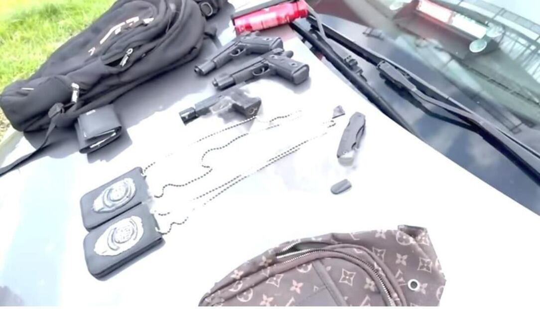 Detienen a tres sujetos armados en la México-Pachuca | Foto: Especial