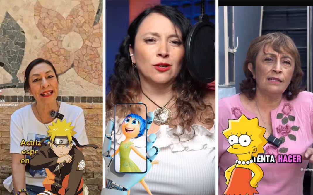 Actores de doblaje mexicanos rechazan el uso de IA en películas y series. Foto: Captura de pantalla en Tiktok