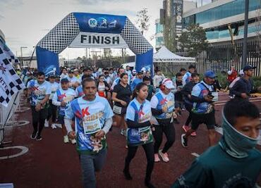 Carrera de la Feria del Libro Infantil y Juvenil Hidalgo 2025 reunió a más de mil 500 personas