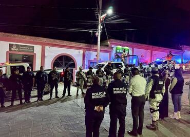 Operativo solo con Guardia Nacional en Tepeji