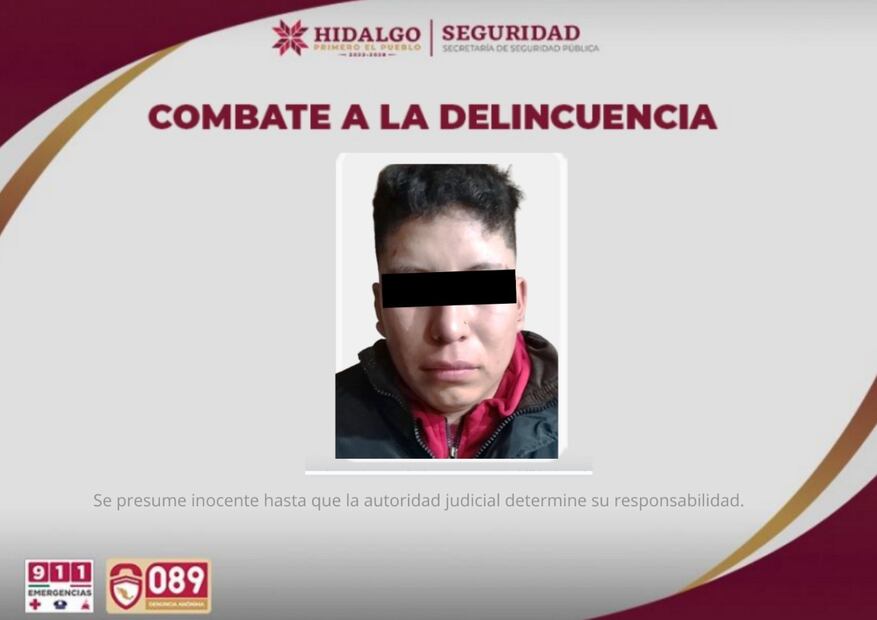 Cateo en Tizayuca permite detener a cuatro personas por homicidio y localizar cuerpo de hombre desaparecido | Foto: SSPH