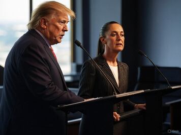 Trump confirma aplazamiento de nuevos aranceles a México: “Nos está yendo muy bien”