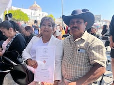 Beatriz y José se casaron en Mineral de la Reforma tras superar un infarto; "el amor nos fortaleció”