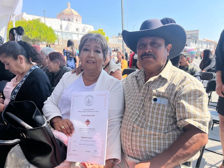 Beatriz y José se casaron en Mineral de la Reforma tras superar un infarto; "el amor nos fortaleció”