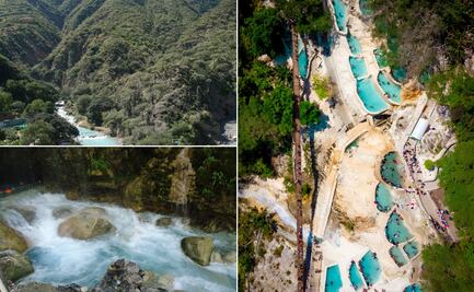 Las Grutas de Tolantongo, un paraíso termal en la sierra semidesértica de Hidalgo