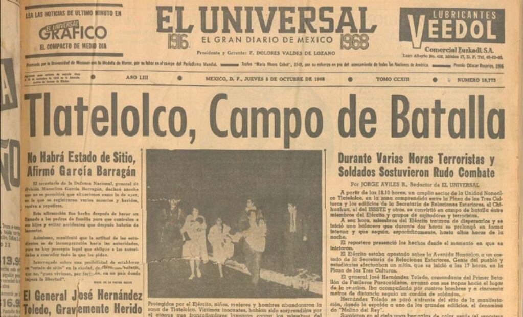 El Universal es el gran diario de México Foto: Archivo El Universal