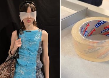Balenciaga sorprende con nueva pulsera de cinta adhesiva