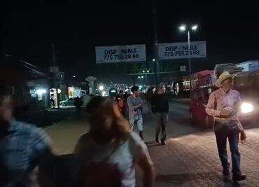 Reabren circulación de la México-Tuxpan; PGJEH atiende a familiares de Sami