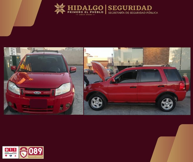 Venta en redes destapa vehículo robado en Zempoala