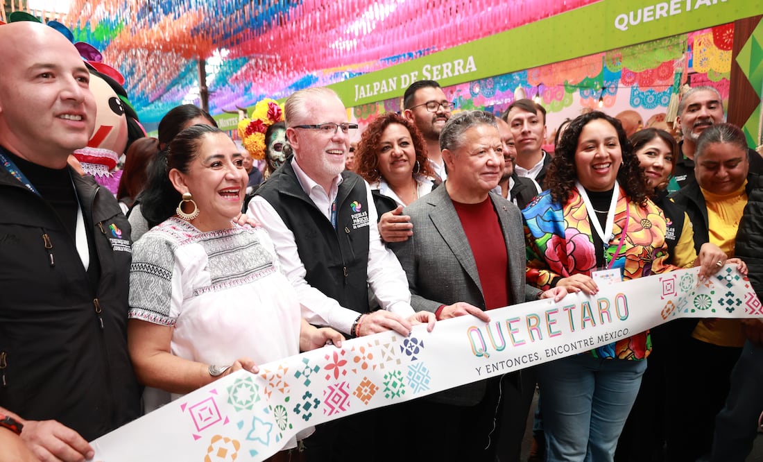 Culmina con éxito el Tianguis Nacional de los Pueblos Mágicos, celebrado en Hidalgo I foto: Especial