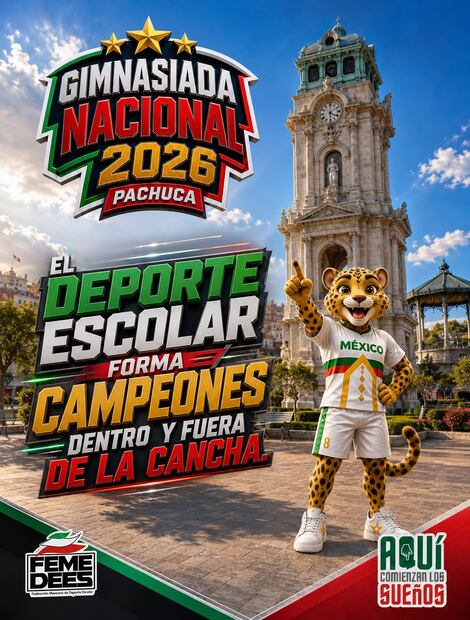 Hidalgo se prepara para recibir a más de 5 mil atletas | Facebook: Federación Mexicana De Deporte Escolar