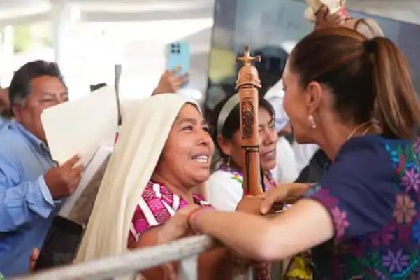 Claudia Sheinbaum presenta avances del Plan General Lázaro Cárdenas Del Río en la Mixteca Oaxaqueña 