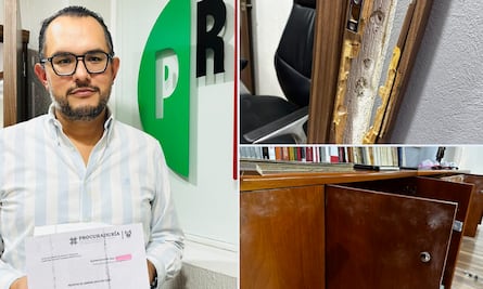 Irrumpen en oficina PRI estatal; presentan denuncia ante la PGJEH