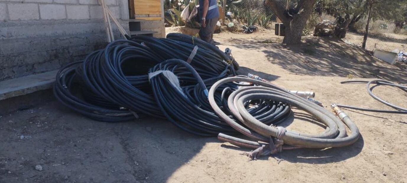 Durante cateo en Singuilucan, decomisan inmuebles y material ilícito | Foto: Especial