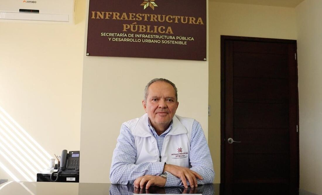 Alejandro Sánchez García, titular de la Secretaría de Infraestructura Pública y Desarrollo Urbano Sostenible (SIPDUS)